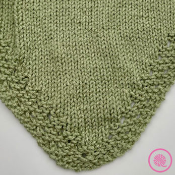 Learn to Needle Knit Grandma's Eyelet Blanket! - GoodKnit Kisses