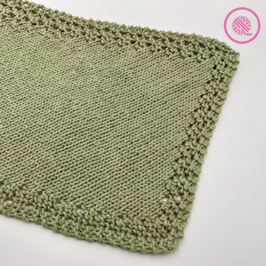 How to Needle Knit Grandma's Rectangle Blanket (C2C) GoodKnit Kisses