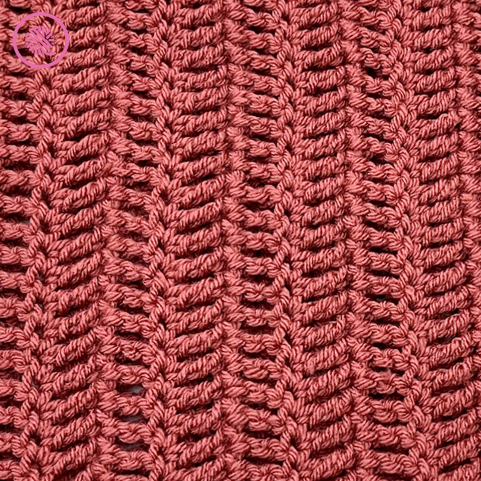 crochet the easy triple cowl closeup