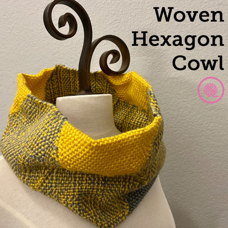 You’re going to love the Woven Hexagon Cowl!