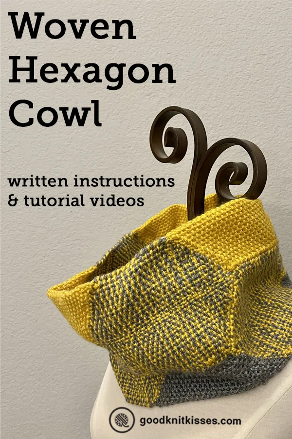 woven hexagon cowl pin image