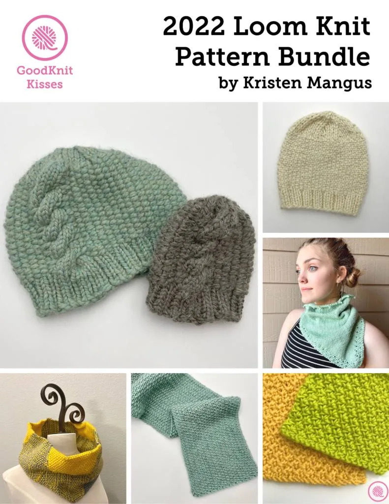 2022 loom knit pattern bundle cover