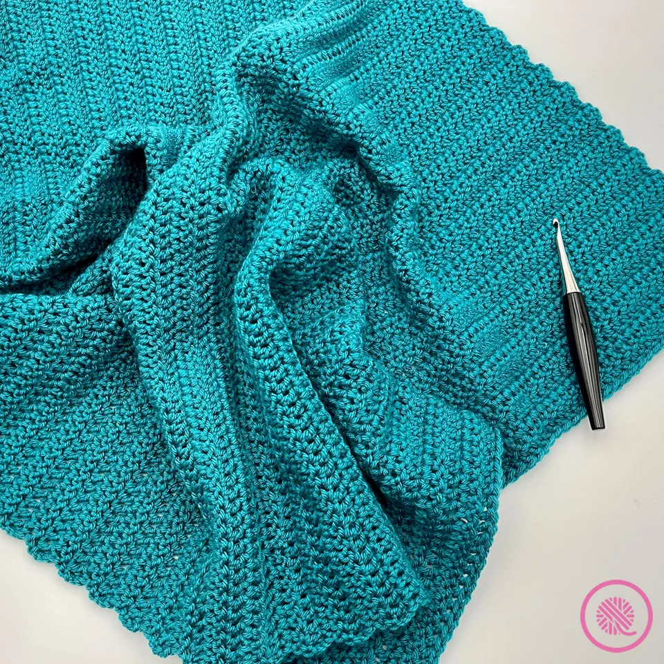 crochet easy basic blanket