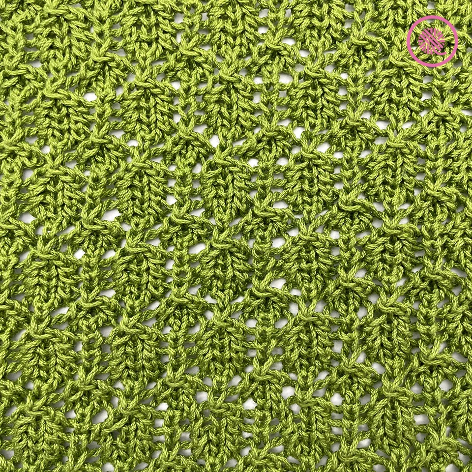 Lofty Lace Stitch Close Up