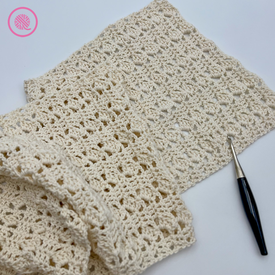 crochet lacy runner