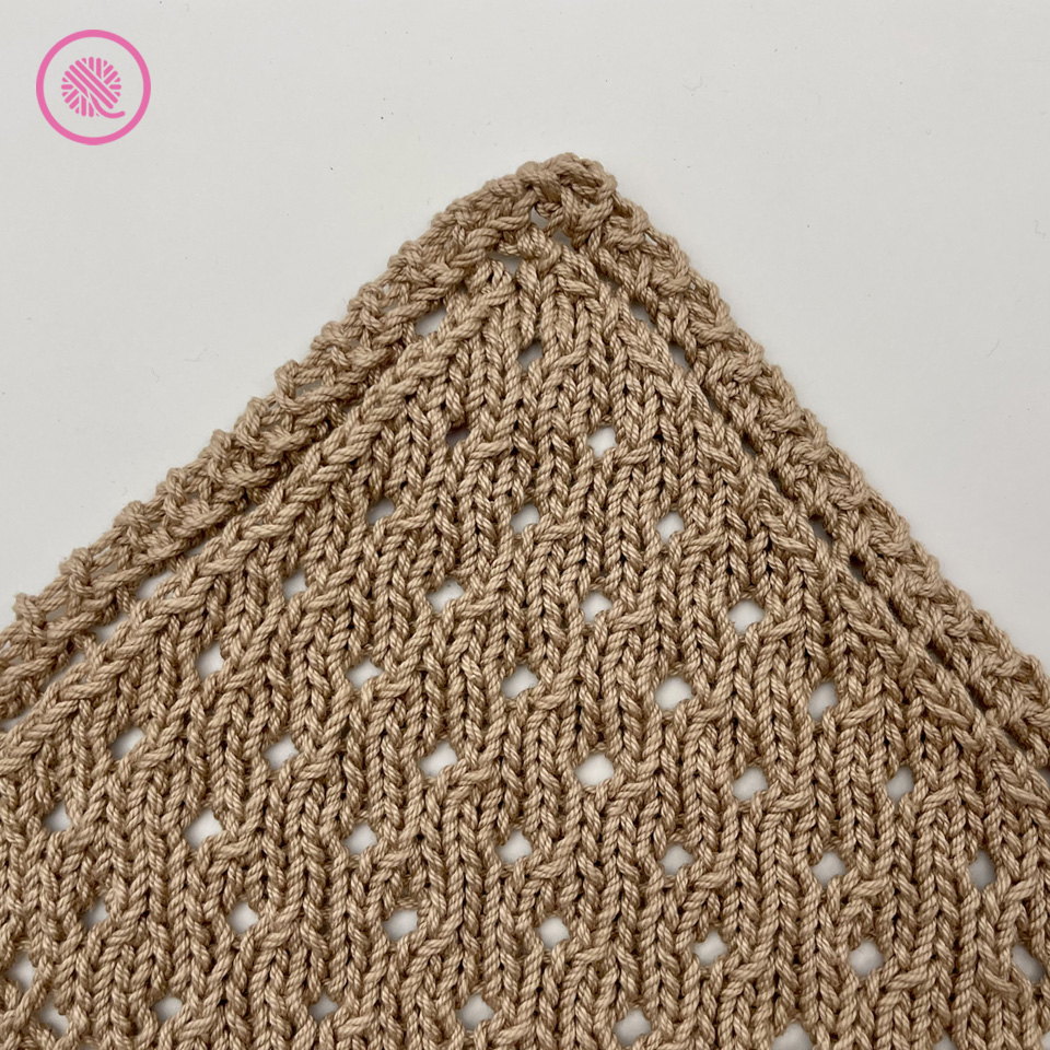 How to Needle Knit Grandma's Rectangle Blanket (C2C) - GoodKnit Kisses