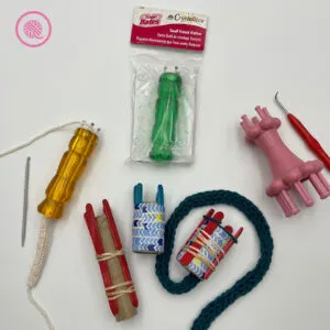 how to make and use a french knitter