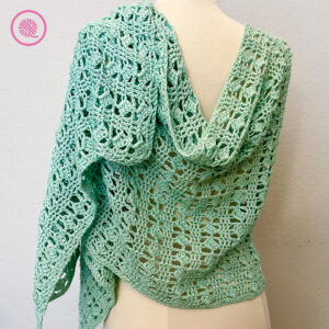 The following tutorial videos demonstrate how to make the lacy tipped blocks stitch pattern.