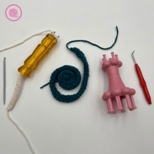 how to make and use a french knitter
Susan Bates and Boye spool looms