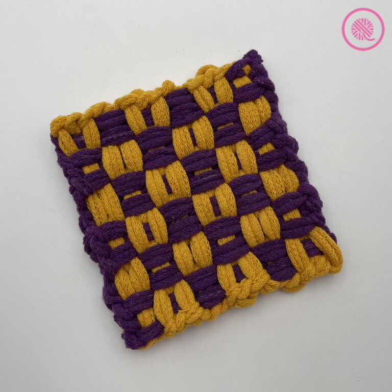 How to Weave the Padded Basketweave Potholder GoodKnit Kisses