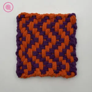 zig zag twill potholder