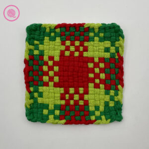 Christmas Plaid Potholder