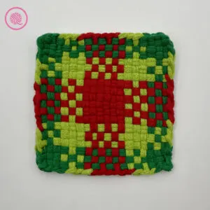 Christmas Plaid Potholder