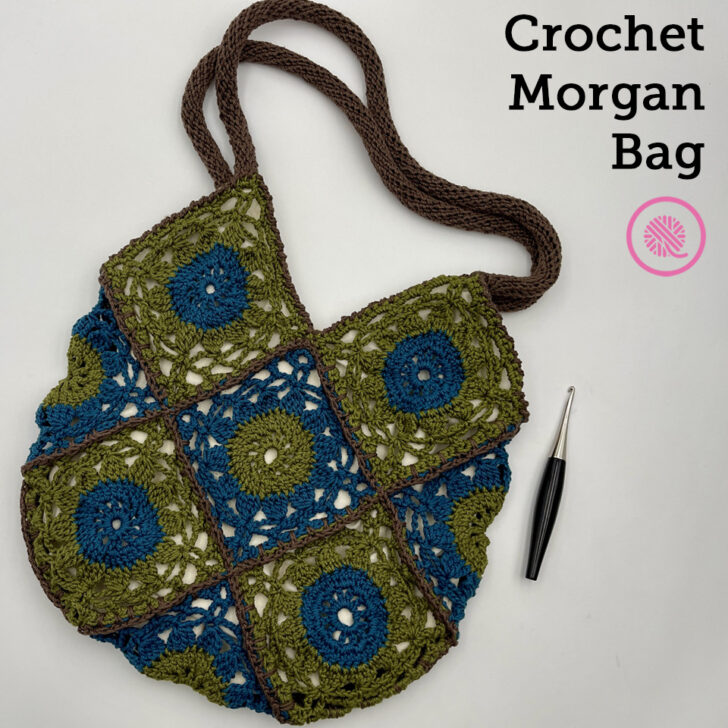 Beautiful, Colorful Crochet Morgan Bag!