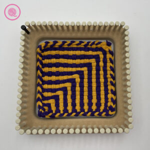 woven corners potholder pattern