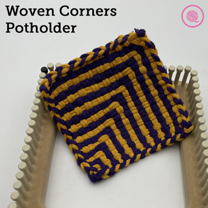 Free Woven Corners Potholder Pattern