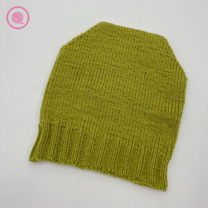loom knit nordic style hat