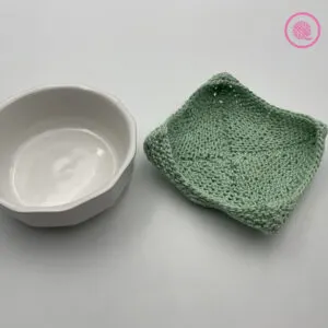 loom knit bowl cozy