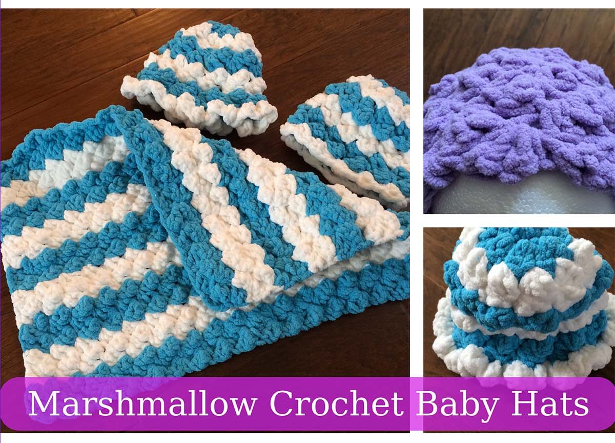 PDF: Marshmallow Crochet Baby Hat