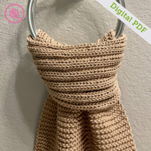 PDF: Needle Knit Looped Towel - Image 3