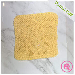 PDF: Loom Knit Grandma's Favorite Dishcloth - Image 3
