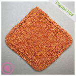 PDF: Needle Knit Grandma's Favorite Dishcloth