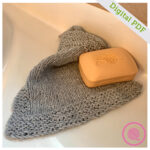 PDF: Loom Knit Basic Dishcloth