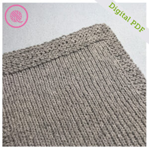 PDF: Loom Knit Basic Dishcloth - Image 3