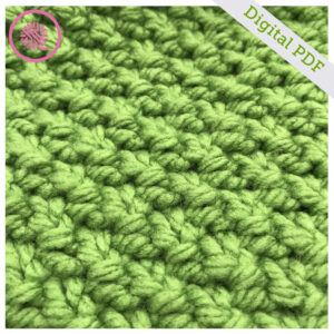 PDF: Needle Knit Moss Cowl - Image 3