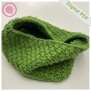 PDF: Needle Knit Moss Cowl - Image 4