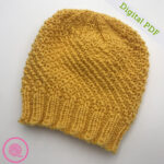 PDF: Loom Knit Edelweiss Hat