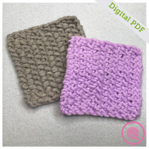 PDF: Loom Knit Seed Coasters - Image 2