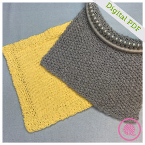 PDF: Loom Knit Seed Dishcloths (2 Patterns in 1) - Image 4
