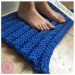 PDF: Loom Knit Triple Rib Bathmat