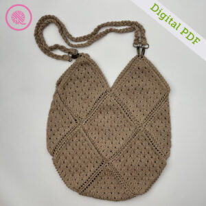 PDF: Loom Knit Eyelet Bag - Image 5