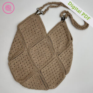 PDF: Loom Knit Eyelet Bag - Image 4