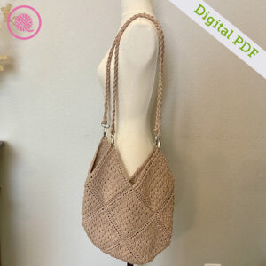 PDF: Loom Knit Eyelet Bag - Image 2
