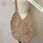 PDF: Loom Knit Eyelet Bag