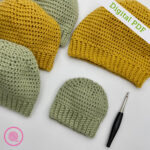 PDF: Crochet Easy Basic Hats