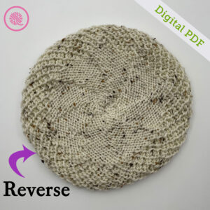 PDF: Needle Knit Beehive Beret - Image 4
