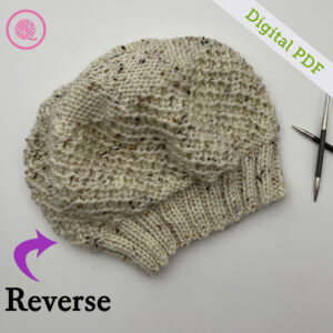 PDF: Needle Knit Beehive Beret - Image 5