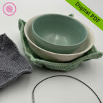 PDF: Needle Knit Bowl Cozy