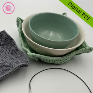 PDF: Needle Knit Bowl Cozy