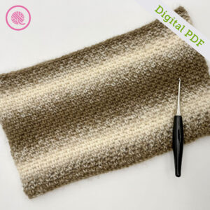 PDF: Crochet Easy Linen Stitch Cowl - Image 2