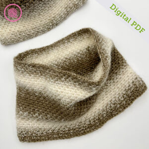 PDF: Crochet Easy Linen Stitch Cowl - Image 5