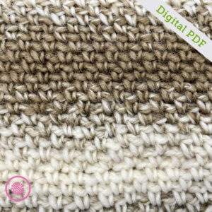 PDF: Crochet Easy Linen Stitch Cowl - Image 3