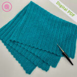 PDF: Crochet Easy Basic Blanket