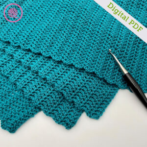 PDF: Crochet Easy Basic Blanket - Image 3