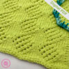 PDF: Loom Knit Lacy Diamond Blanket