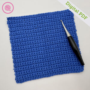 PDF: Crochet Easy Basic Dishcloth - Image 4